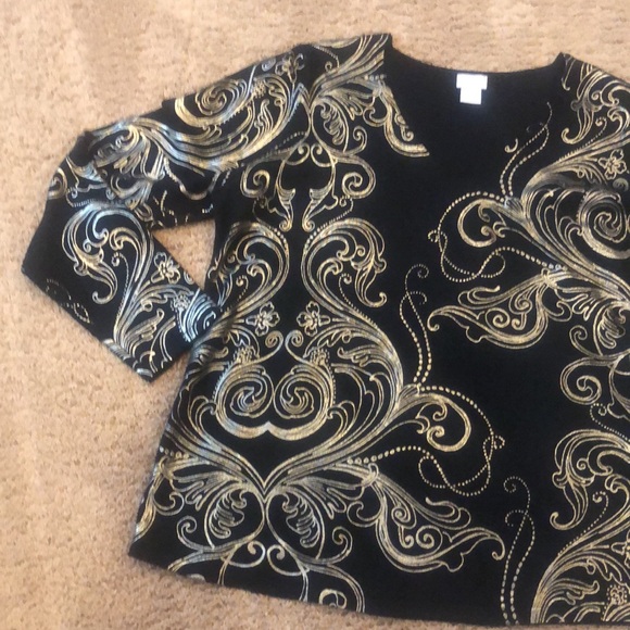 Chicos Womans Pullover Sweater Size 2. Never worn with tags. - Picture 5 of 6